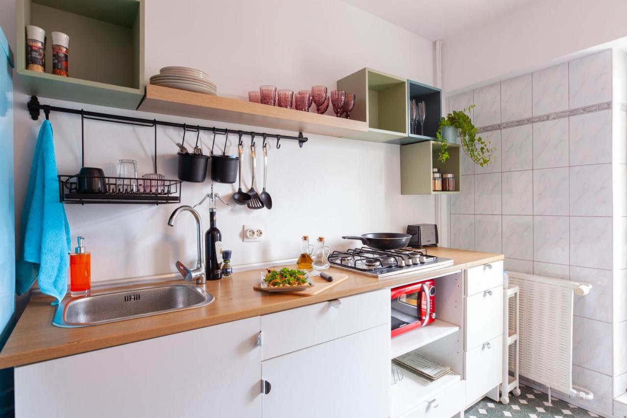 13 Septembrie Apt, Near Marriott Bukurešť Exteriér fotografie