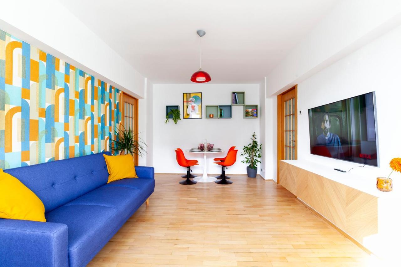 13 Septembrie Apt, Near Marriott Bukurešť Exteriér fotografie